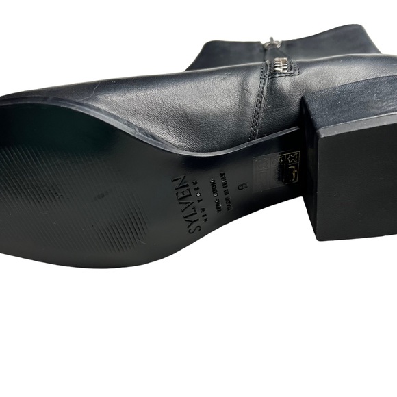 NEW Sylven New York vegan nappa CASSIDY boot - black Sz 8 - Picture 4 of 12